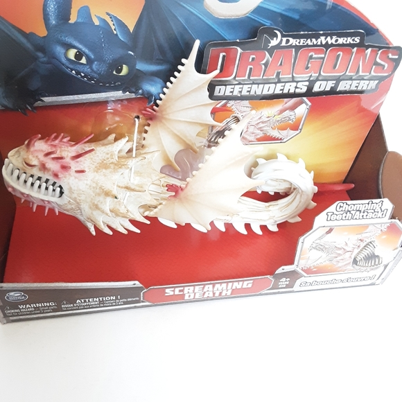Dreamworks Dragons Defenders of Berk Screaming Death Dragon Action Figure - Picture 5 of 10